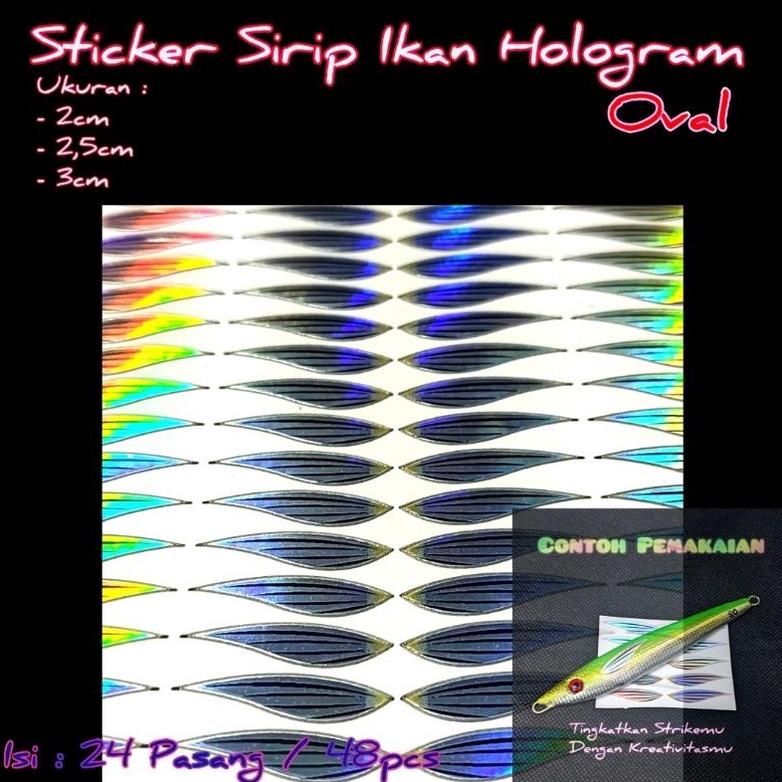 

Terbaik Sticker Sirip 48Pcs Stiker Sayap Ikan 2D Hologram Foil Oval Ukuran 2Cm/2,5Cm/3Cm/4Cm/5Cm