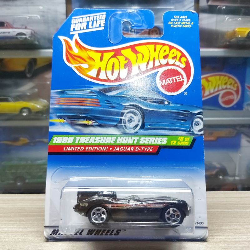 HOT WHEELS JAGUAR D TYPE - TREASURE HUNT - THS - STH