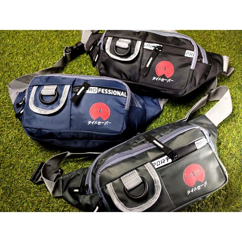 tas pinggang pria tas waistbag pria tas selempang pria remaja dewasa