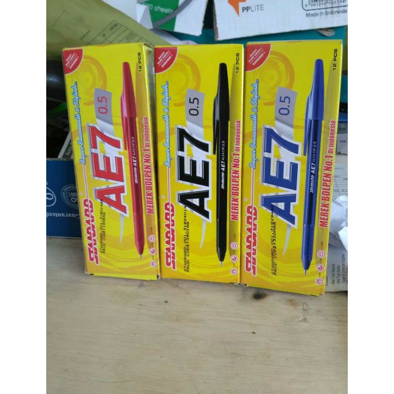 

Best produk Pen standard AE7 ( tertera harga 2 lusin) 0JG