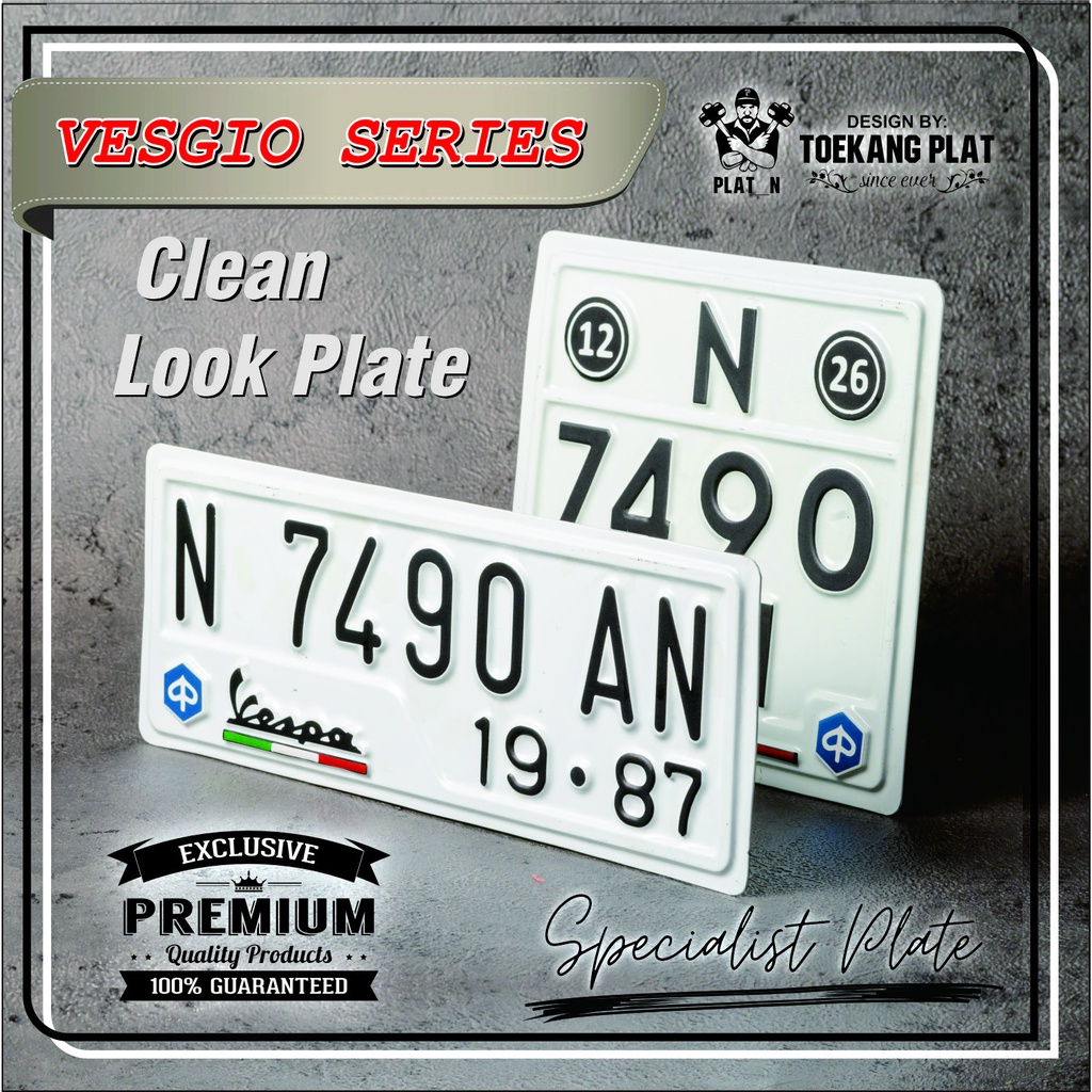 PLAT VESPA / MATIC SPRINT PRIMAVERA GTS S LXS LX