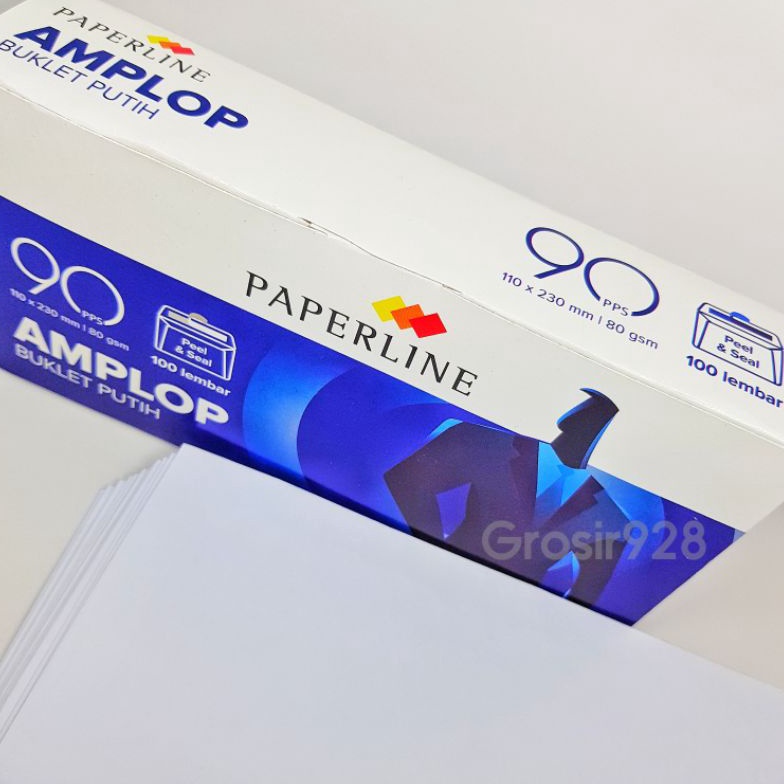 

Top Produk.. Amplop Buklet Putih Paperline PPS 90 (110x230mm) DLW