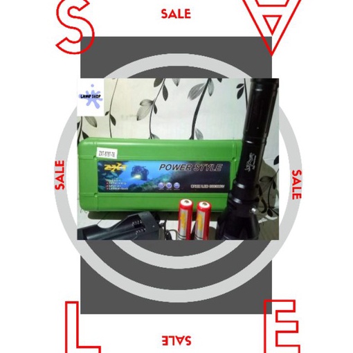 *TERLARIS* Senter selam Police 2baterai ZXT 8797