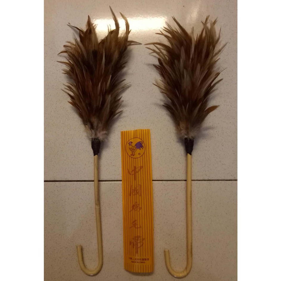 *Terlaku* Kemoceng Bulu Ayam Mini / Kecil