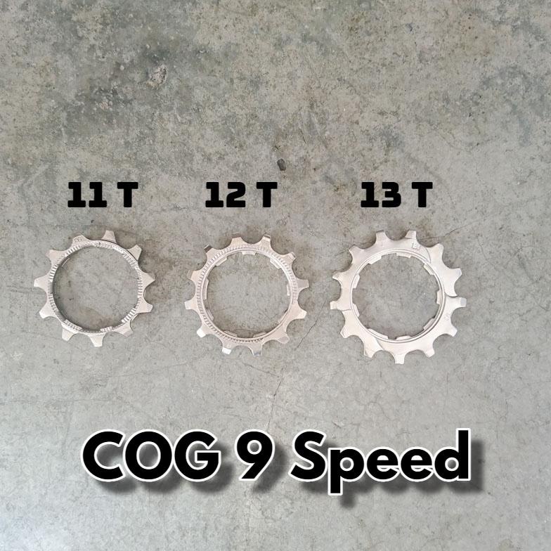 Terlaris Cog Gear Sprocket Sepeda 9 Speed 11T 12T 13T Nkr
