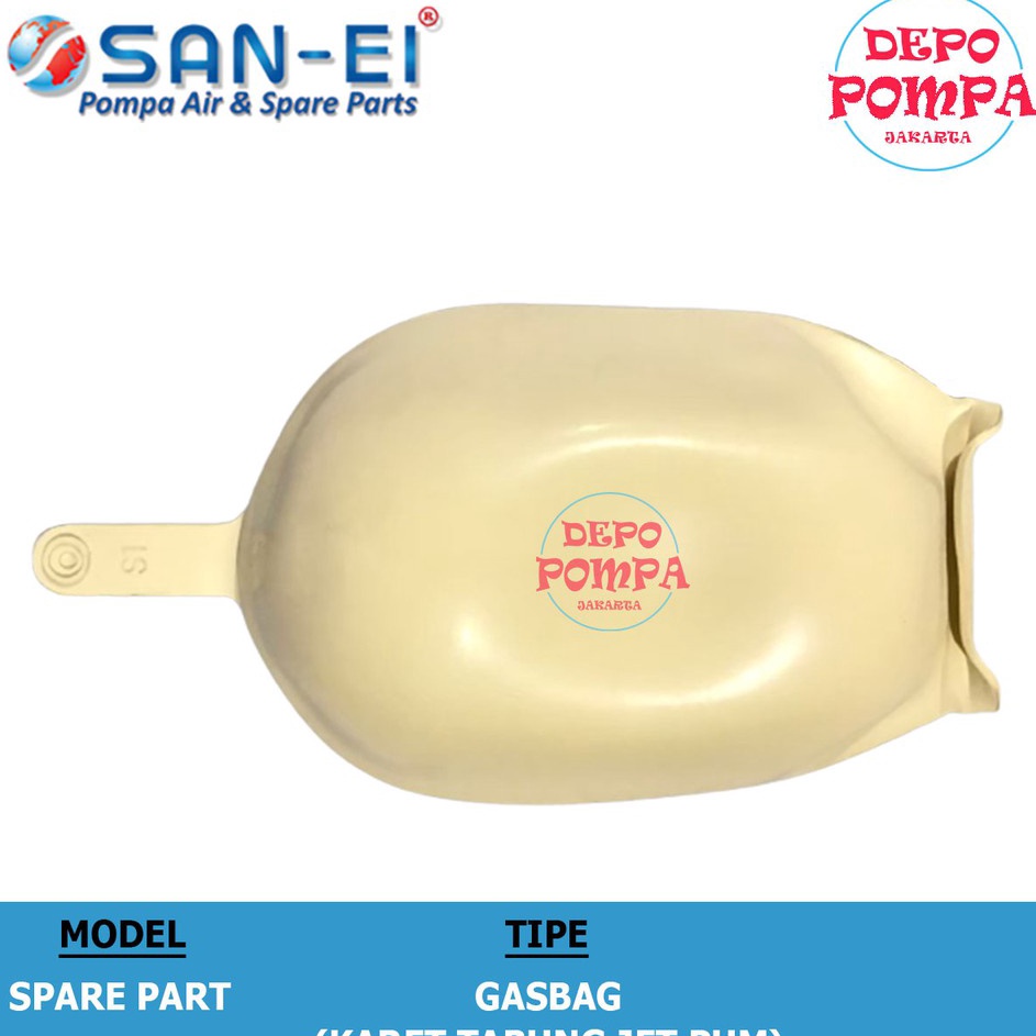 `Hcq GasBag / Karet Tabung Pompa Air Jet Pump 19 Liter/ Karet Membran Balon c Kualitas Premium ☤.