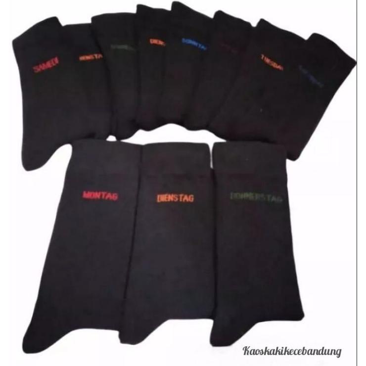 Viral Kaos Kaki Hitam Katun Panjang Dewasa Kaos Kaki Pria Kaos Kaki Kantor Panjang