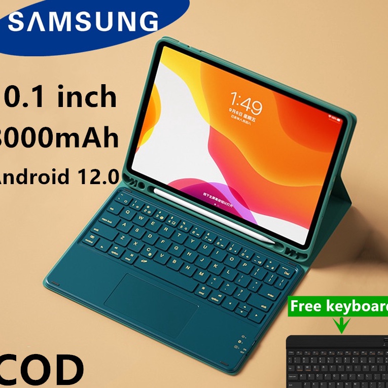 AIF313 Galaxy TAB Tablet PC Asli Tab P20 Baru 12GB + 512GB Tablet Android 10 Inci Layar Full Screen 