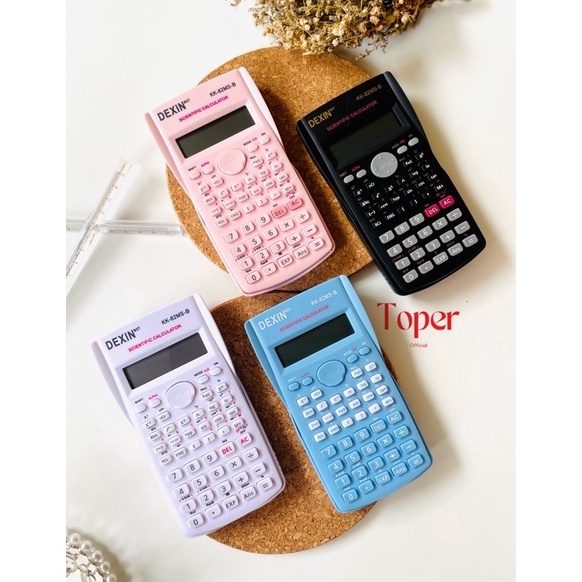 

VJKV3628 TOPER Kalkulator Scientific Calculator Sin Cos Tan Function Aesthetic Estetik