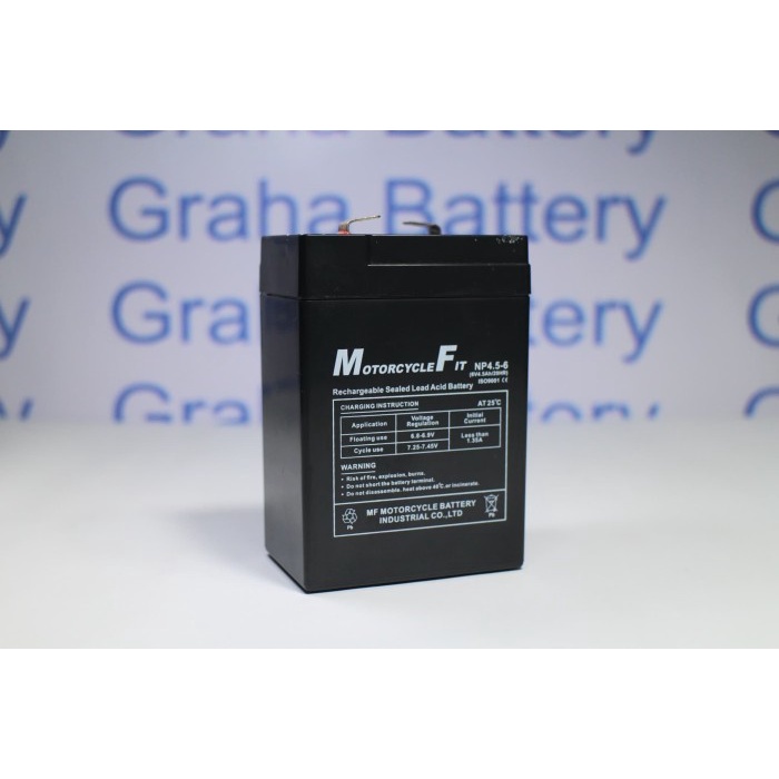 Baterai 6v 4,5 ah Maxstrom