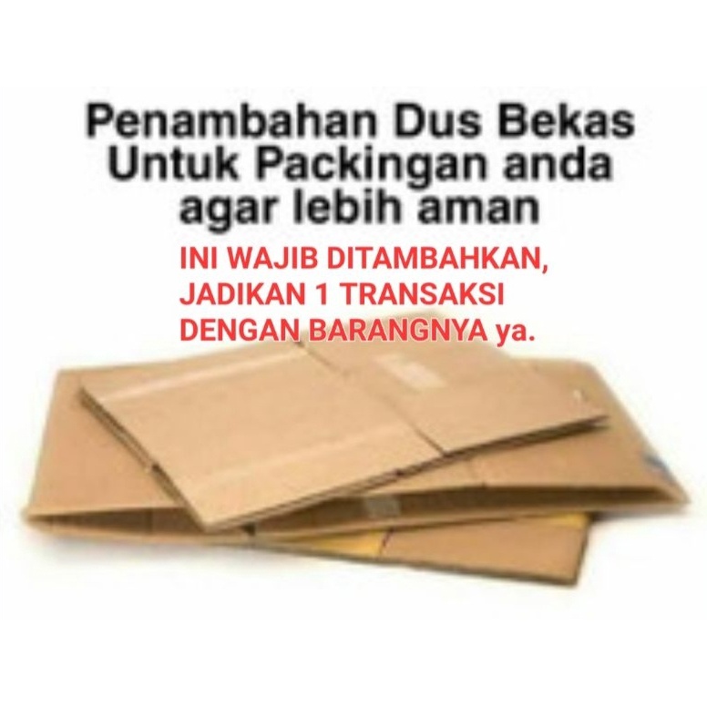 

Model baru DUS / TAMBAHAN DUS ATAU DOUBLE DUS ATAU BUBBLE EXTRA 36