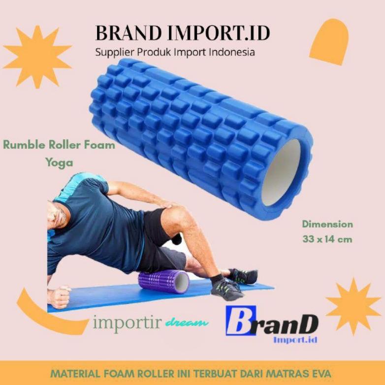 Murah (100% Original) Rumble Roller Foam Yoga - 3 Varian Vyp
