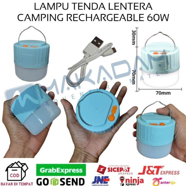 Terbaik Lampu Tenda Lentera Camping Mancing Outdoor Rechargeable Waterproof