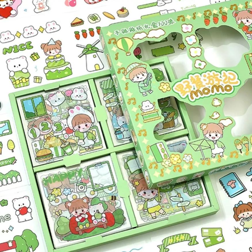 

Promo Stiker Momo Motif Kartun Korea Lucu Anti Air Dekorasi Handbook Scrapbook Diy