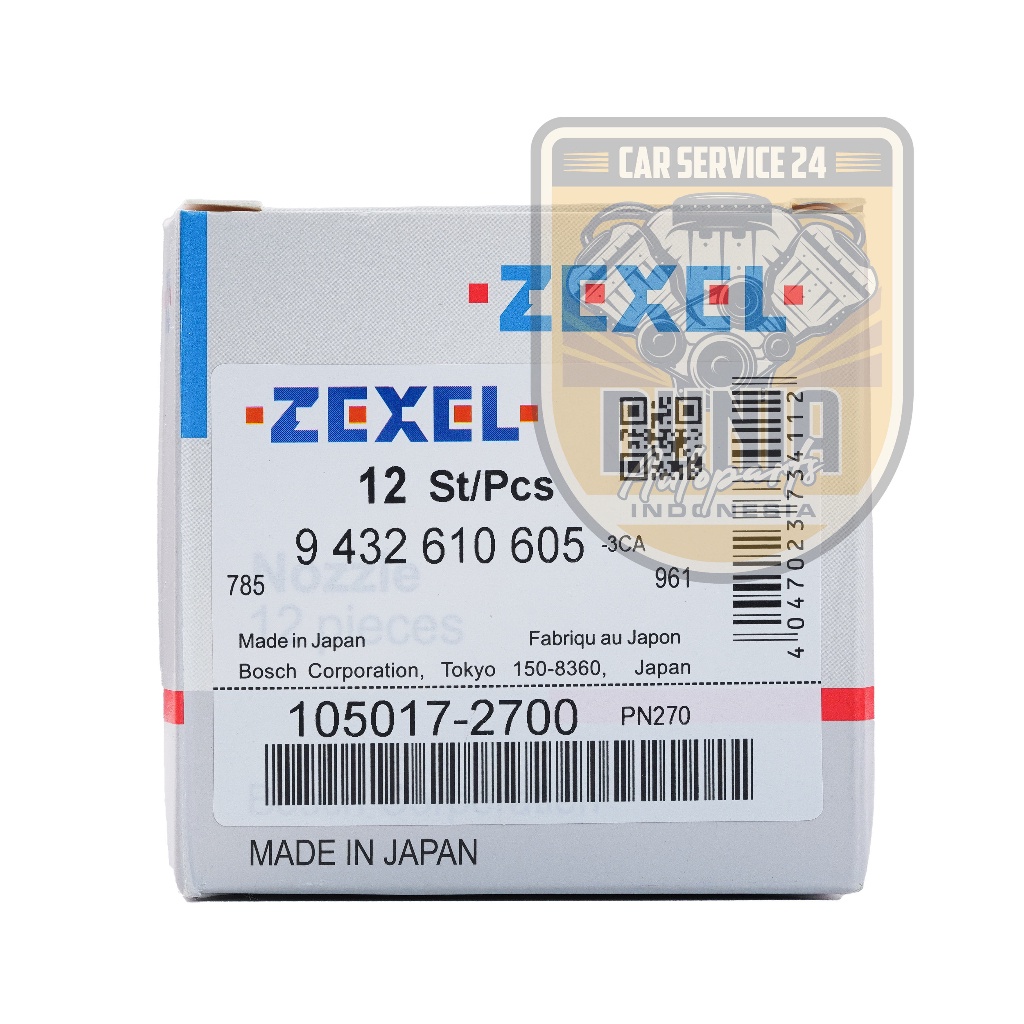 Nozzle Nosel Zexel Isuzu Panther 2.5 Turbo Dlla154Pn270 105017-2700