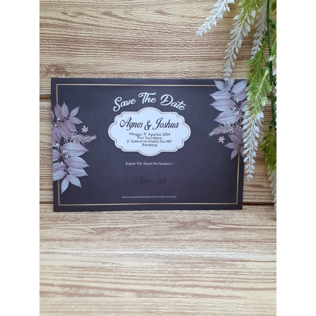 Blangko Undangan Fadhil 93 Murah