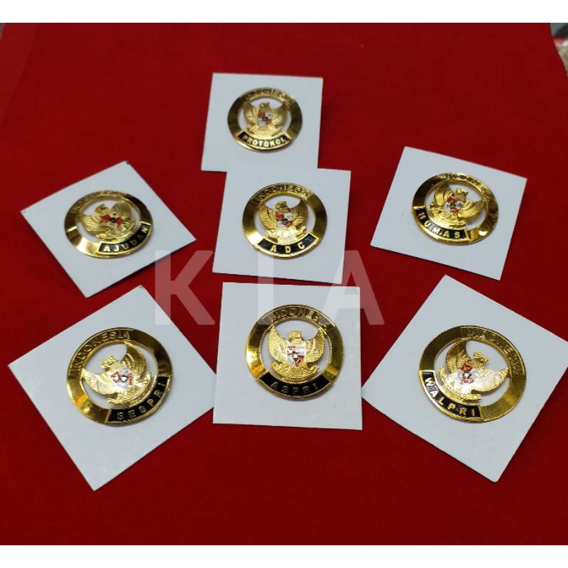 Pin Protokol/Ajudan/Sespri/Aspri/Adc/Humas/Walpri/Driver