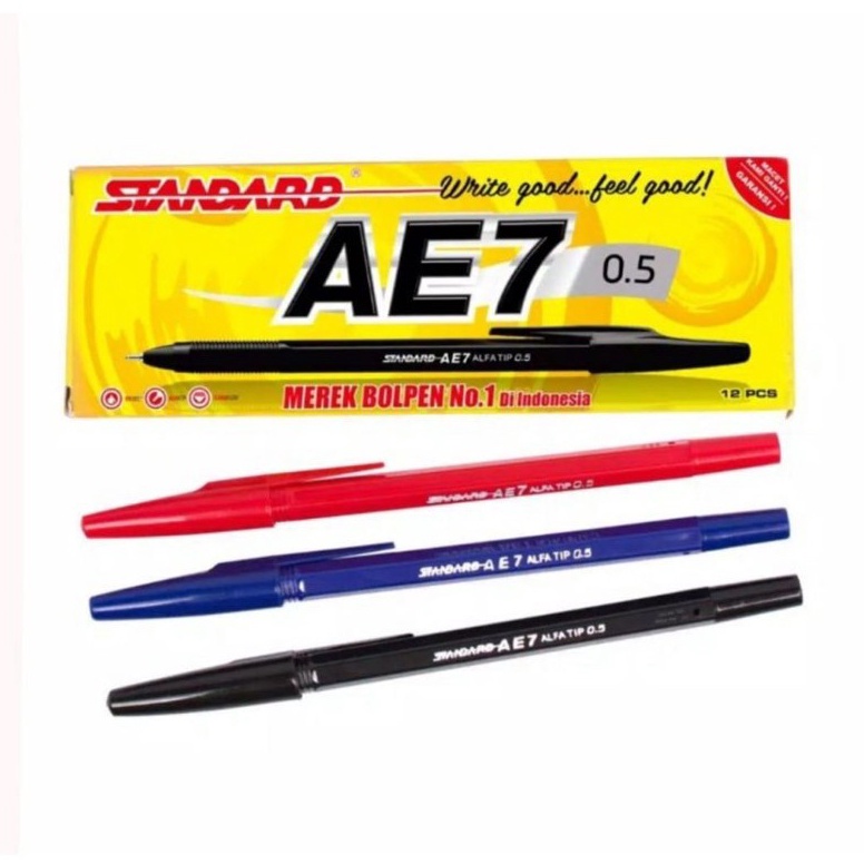 

GCKV7411 Pulpen Standard AE-7 / 0.5mm / (12pcs)