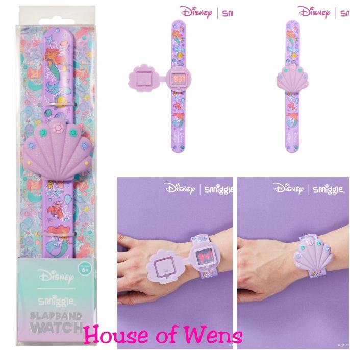 SMIGGLE DISNEY PRINCESS SLAPBAND WATCH ORIGINAL - JAM TANGAN ANAK