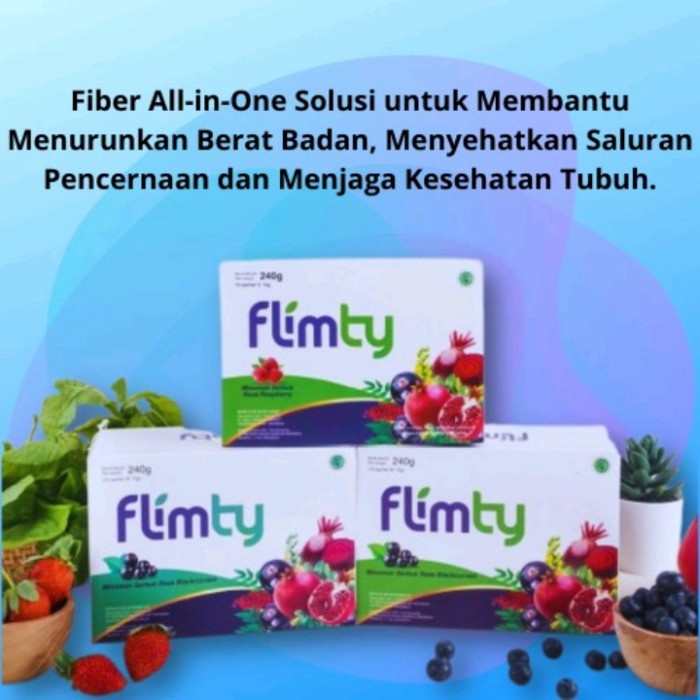 

1 Box Isi 16 Sachet Flimty Adlh Minuman Segar Kaya Serat Bernutrisi T