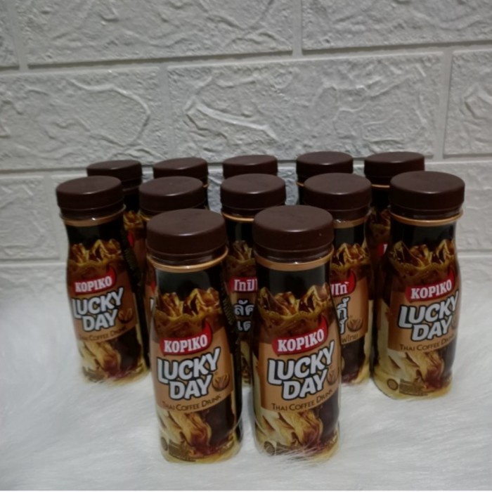 

Kopikoluckyday/Kopiko Lucky Day Isi 12 Botol 180Ml