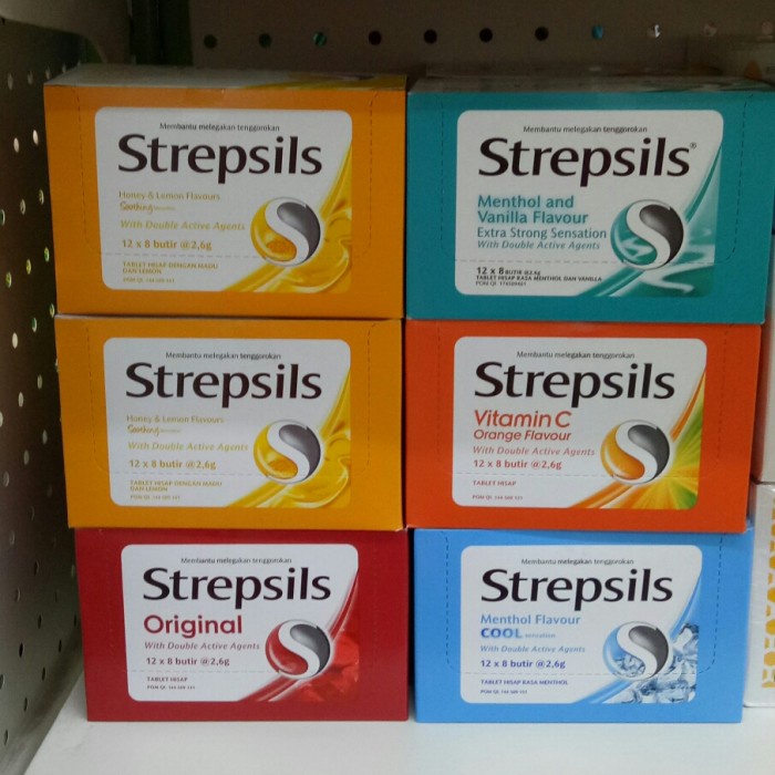 

Strepsil 8S ( 12 Sachet / Box)