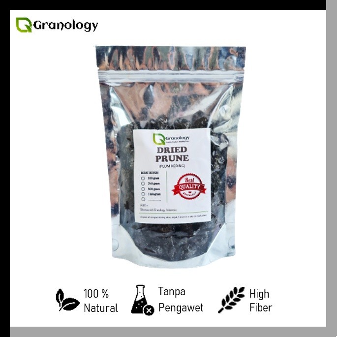 

Dried Prune / Plum Kering (500 Gram) By Granology Terlaris