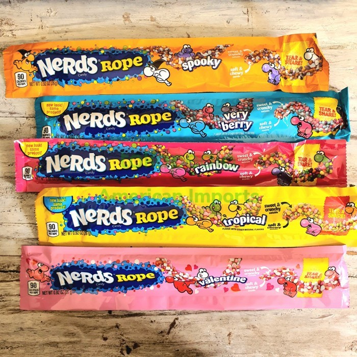 

[Dijual] (26G) Nerds Rope Candy - Pilih Variant