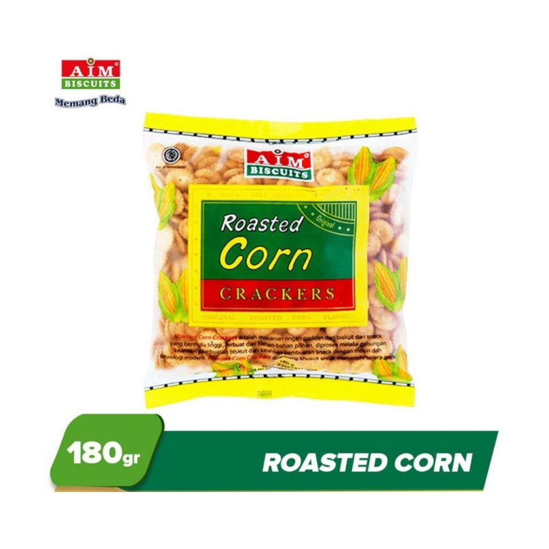 

Biskuit Cracker Roasted Corn 180 gr