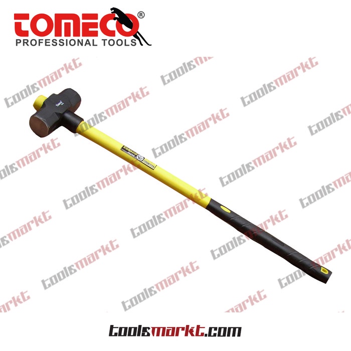 Tomeco Palu Batu Bodem 6 Kg Segi Delapan Gagang Panjang 12 Lbs