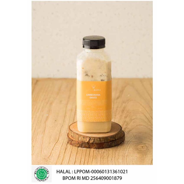 

Littlemaria Carbonara Sauce/Saus Carbonara 500G