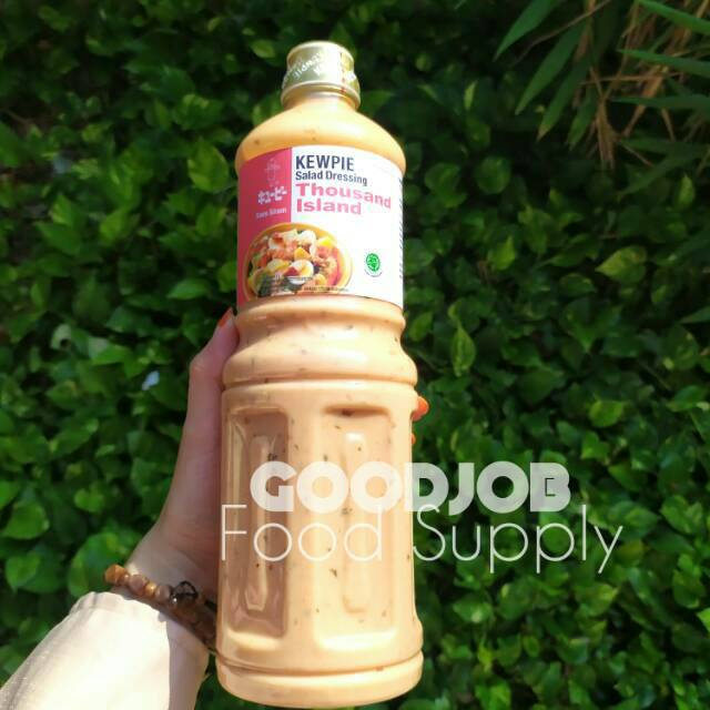 

Kewpie Thousand Island Salad Dressing 1 Liter - Saus Salad Sayur Buah