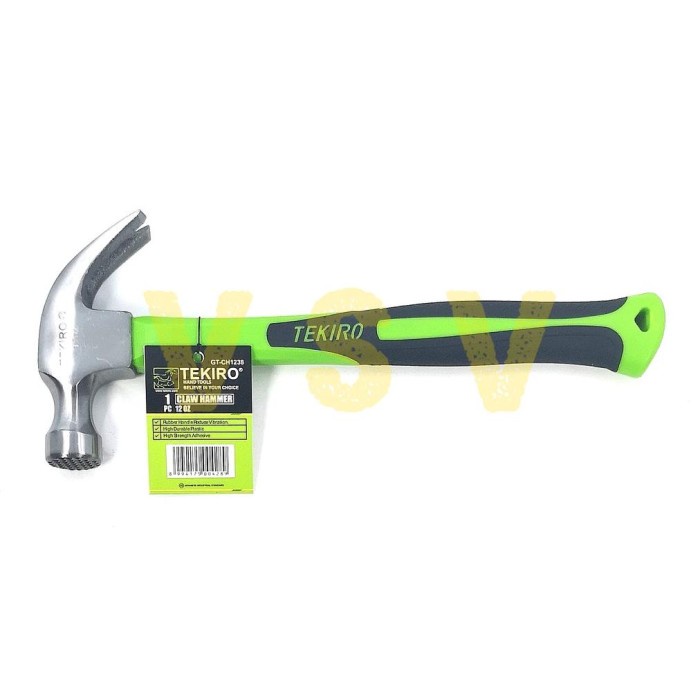 Tekiro Claw Hammer 12 Oz / Palu Kambing 12 Oz Tekiro / Bukaan Paku