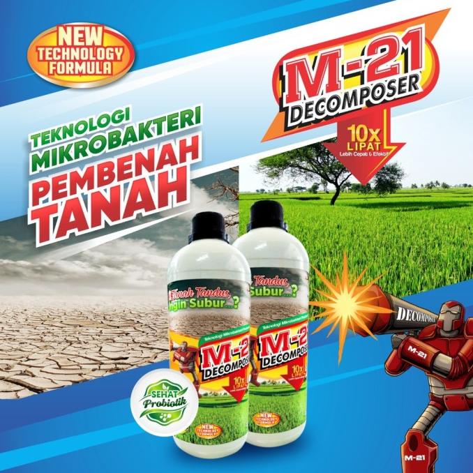 ___] Pupuk M21 Decomposer M 21 Dekomposer 1 Liter