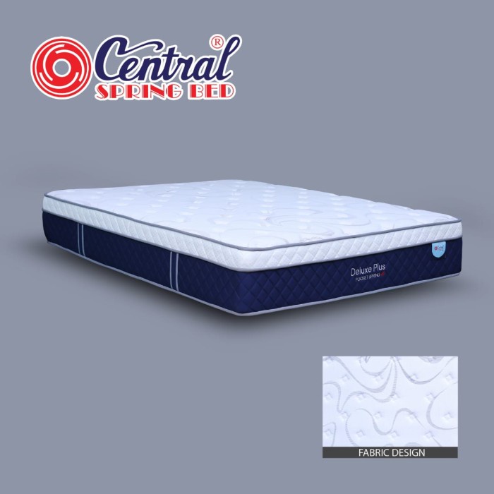 Terlaris Kasur Springbed Central Deluxe Plus Pocket 180X200