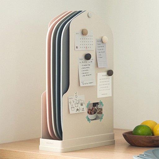 Battom- Modori Chopping Board Set With Stand (4 Pcs)