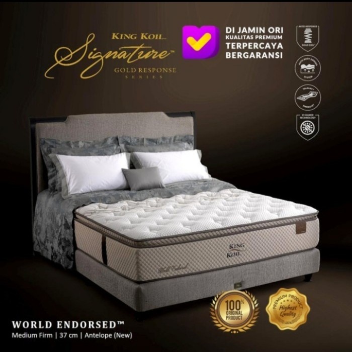 King Koil Kasur Springbad New World Endorsed 200X200 Kasur Saja