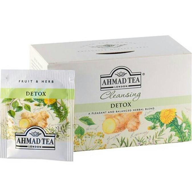 

Ahmad Tea Cleansing Detox Individual Bag Teh Celup Sehat Herbal Jahe