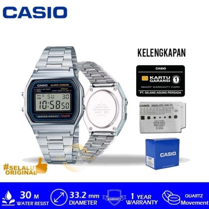 Casio GENERAL A158WA-1DF / A158WA 1DF / A158WA ORIGINAL