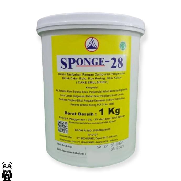 

Sponge-28 SP Pengembang Kue 1Kg Cake Emulsifier