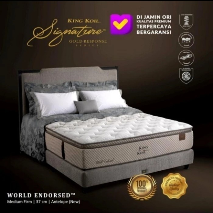 King Koil Spring Bed New World Endorsed (Mattress Only) - 200X200