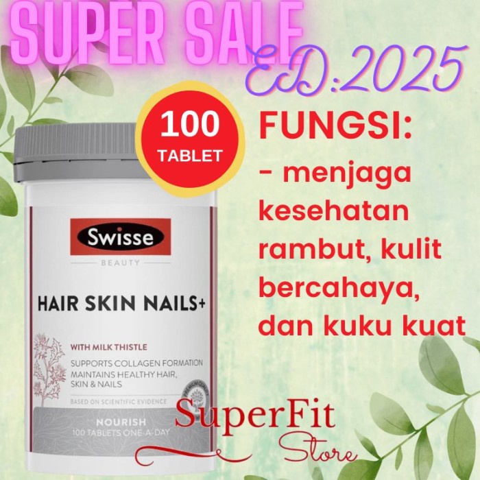 SWISSE COLLAGEN GLOW PEPTIDES / SWISSE HAIR SKIN NAILS+