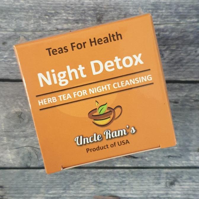 

Uncle Rams Teh Herbal Tea Natural Herbs Organic USA Detoks Malam