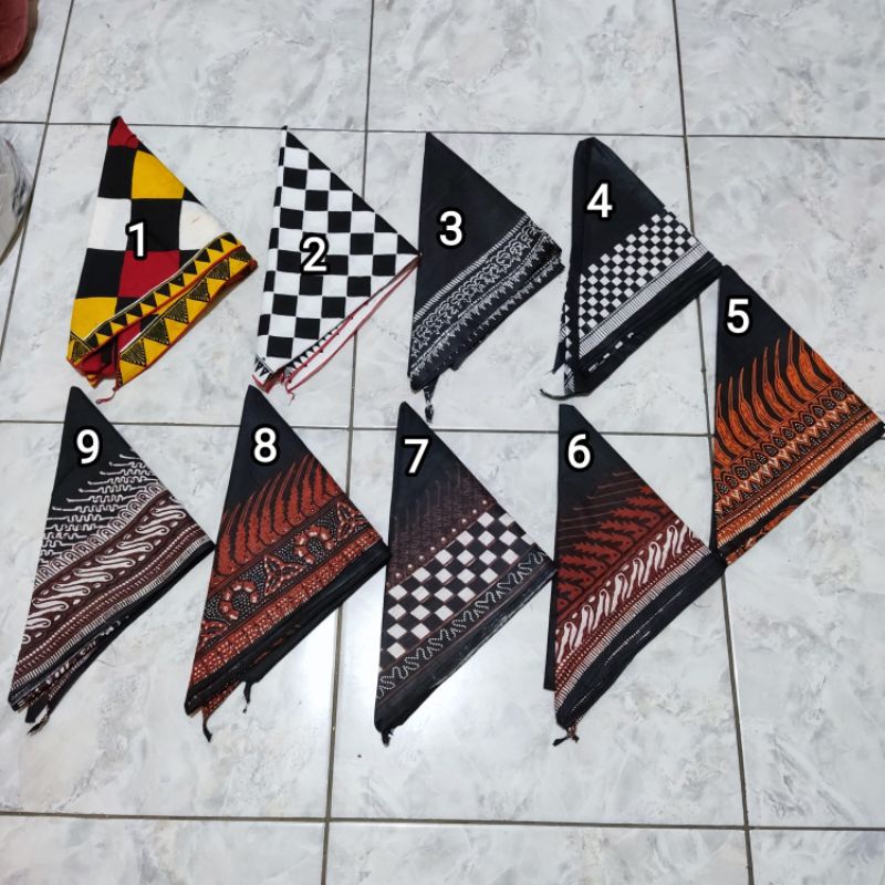 CUH UDENG JAWA SEGI TIGA, UDENG CATUR, UDENG JATIL, UDENG BATIK E34