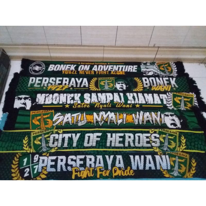 HRA SYAL SCRAF SCRAFT PERSEBAYA GREEN FORCE BONEK NRD