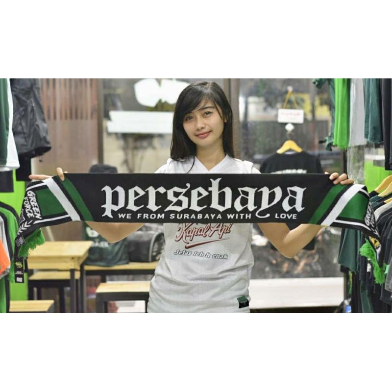 JFN SCARF SYAL PERSEBAYA - AREMA ASUKABEH F81