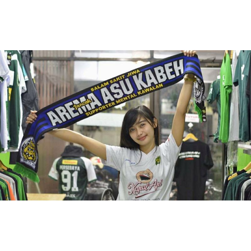CX2 SCARF SYAL PERSEBAYA - AREMA ASUKABEH J12