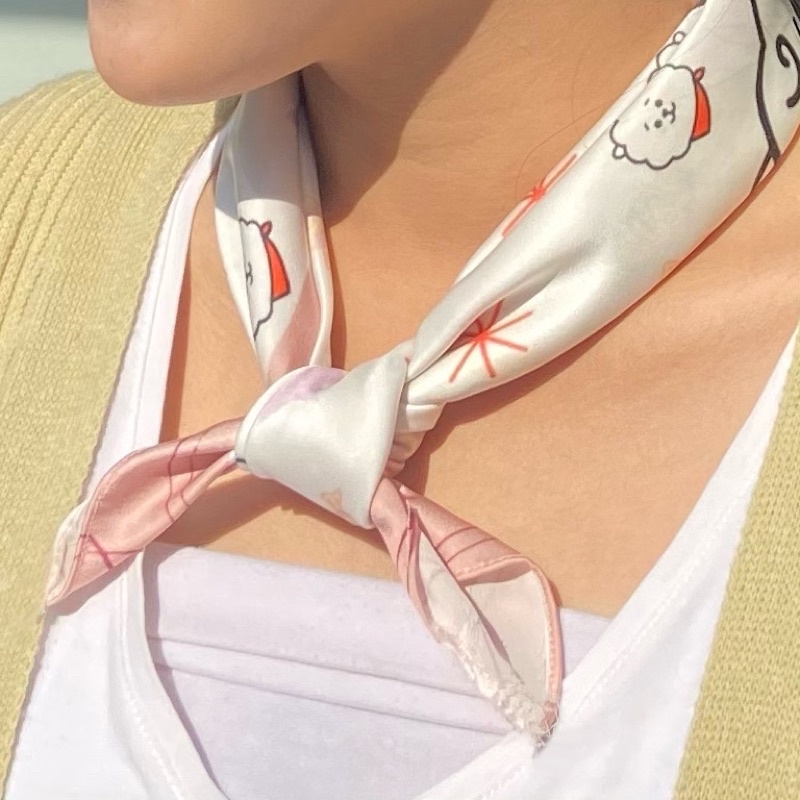 E6C RJ SCARF / RJ BT21 / BT21 / RJ / BTS/ SCARF / SCARF BT21 / SCARF BTS / KSCARF.OFC Z4I