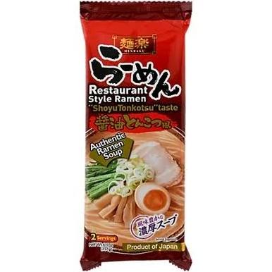 

[isi 2 Porsi] Menraku Shoyu Tonkotsu Japanese Ramen / Mie Ramen Jepang