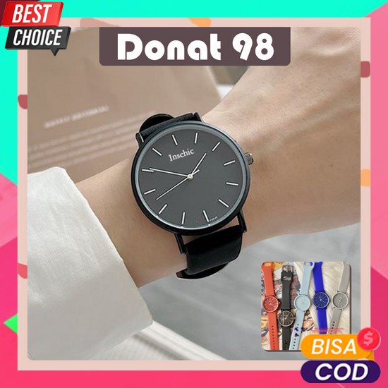 Jam Tangan Wanita Original Anti Air Tahan Kecil Branded Elegan Analog Rose Gold Ultra-Thin Women Wat